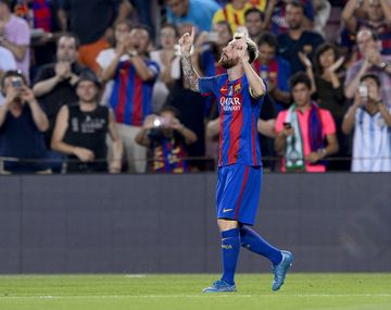 Lionel Messi le planteó en julio último al Barcelona  que su intención era cumplir su contrato hasta junio de 2018.