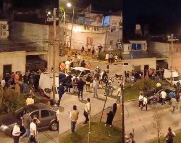 Video: graves incidentes en la inauguración de un local de LLA en San Fernando