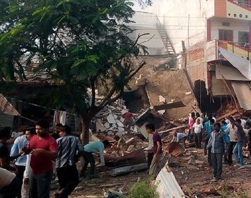 Explosión de gas: 35 muertos y 75 heridos