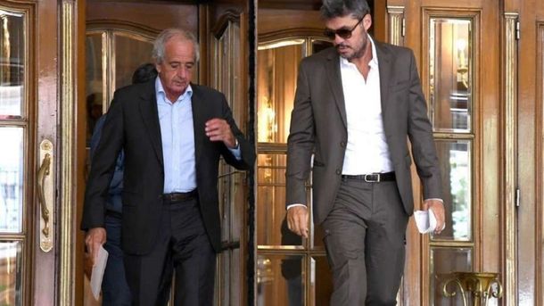 Rodolfo DOnofrio y Marcelo Tinelli