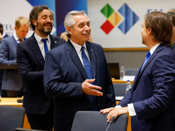 El presidente argentino Alberto Fernández volvió a referirse a la crisis del agua en Uruguay. El presidente argentino Alberto Fernández volvió a referirse a la crisis del agua en Uruguay.