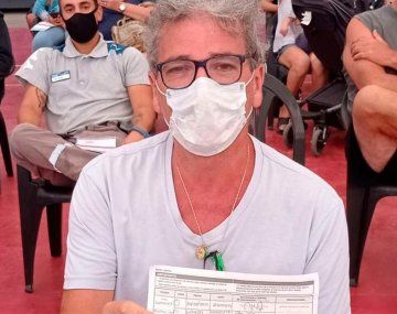 Ignacio Copani se vacunó con la Pfizer: Sin ir a Estados Unidos y gratis