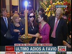 cristina despidio a leonardo favio en el congreso cristina despidio a leonardo favio en el congreso