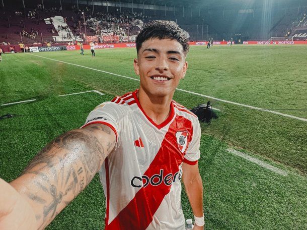Lo miran desde Europa: Agustín Ruberto, la joya de River que seduce a todos