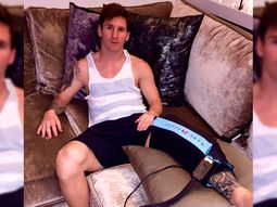 messi piensa en su rehabilitacion, pero no se olvida de la seleccion messi piensa en su rehabilitacion, pero no se olvida de la seleccion