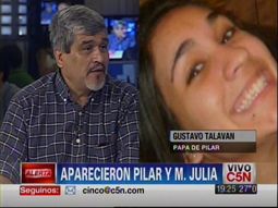 Pilar Talavan tras ser hallada: Papá, fueron sólo tres días
