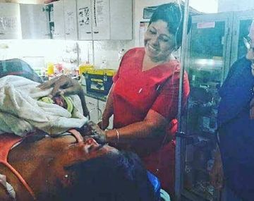 Dio en la calle y no sabía que estaba embarazada - Crédito: Río Negro