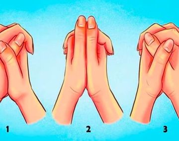 Los rasgos de tu personalidad según tu forma de cruzar las manos.