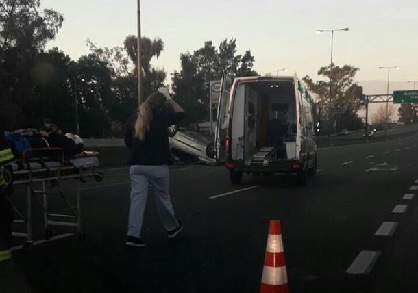 Los heridos fueron trasladados al hospital