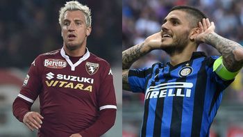 Maxi López chicaneó a Icardi con su hijo Valentino Maxi López chicaneó a Icardi con su hijo Valentino