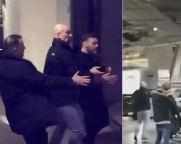 McGregor atacó un micro con luchadores de UFC