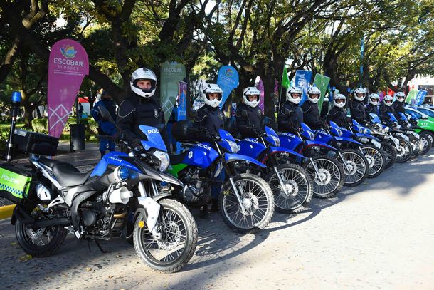 Nuevas motos para las fuerzas de Escobar