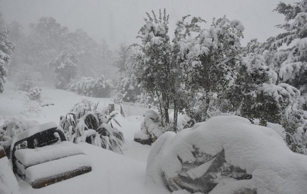 Temporal de nieve en el sur: cerraron rutas y rige un alerta en tres provincias