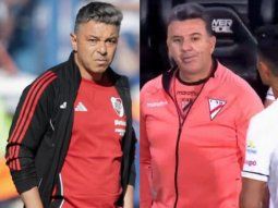 Estalló en redes: el parecido entre Gallardo y el DT de Always Ready que se volvió furor