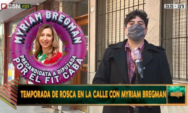 Temporada de rosca con Lautaro Maislin: hoy, Myriam Bregman en Villa Crespo