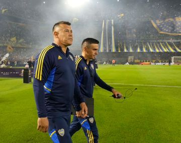 El equipo que prepara Almirón en Boca para enfrentar a Argentinos