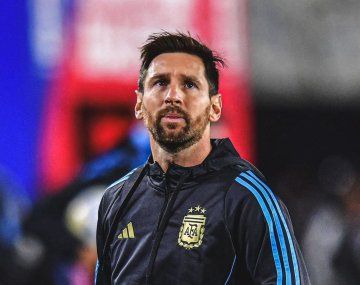 Emoción total: las lágrimas de Messi en la entrada en calor