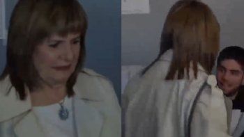 Patricia Bullrich votando. Patricia Bullrich votando.