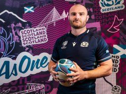 Jugador escocés cayó por unas escaleras y debe abandonar el Mundial de Rugby