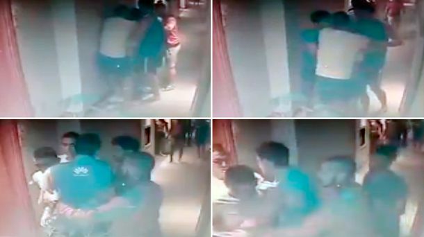 Los compañeros no pueden parar al mediocampista