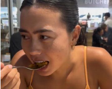Un argentino le hizo probar mondongo a su novia de EEUU y su reacción se volvió viral