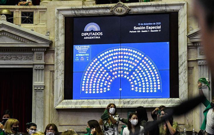 Aborto legal: cómo votó cada diputado