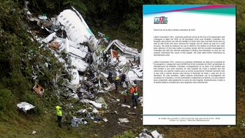 La empresa aérea publicó un comunicado en su cuenta de Facebook La empresa aérea publicó un comunicado en su cuenta de Facebook