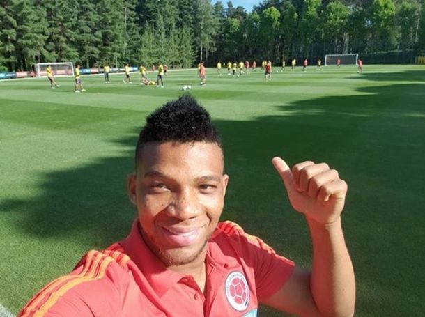 Frank Fabra con la selección de Colombia - Crédito:&nbsp;fabra18