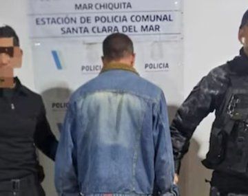 El acusado fue trasladado hacia la Unidad Penal N.° 44 de Batán. Foto: 0223.