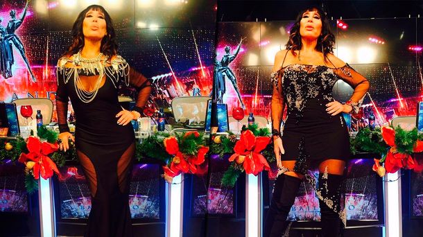 La figura de Moria Casán&nbsp;