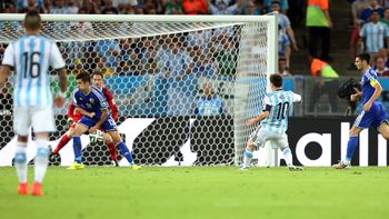 revivi los goles de la victoria argentina en el debut frente a bosnia en el mundial