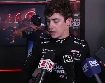 Colapinto analizó su debut en Alpine: El objetivo de hoy era terminar la carrera