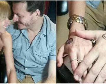 Inés Estévez y Javier Malosetti