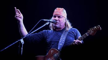 Chizzo, el cantante y guitarrista de La Renga Chizzo, el cantante y guitarrista de La Renga