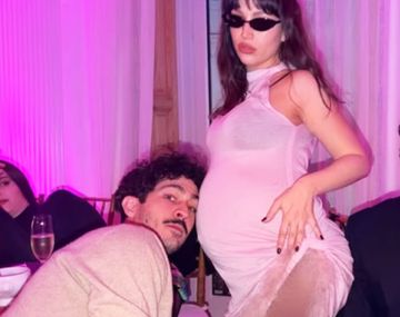 Úrsula Corberó y el Chino Darín presentaron a Dante: Hola papi