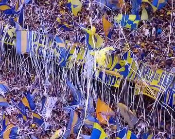 Así fue el impresionante recibimiento de la hinchada de Boca en el duelo ante Racing