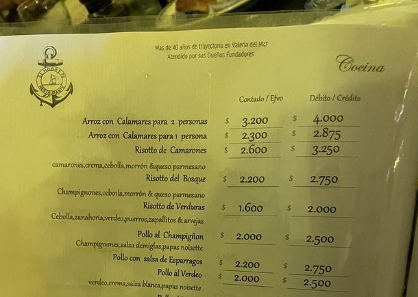 Carlos Maslatón viralizó la carta de un restaurante en Twitter y desató la polémica