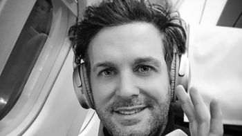 Axel minutos antes del incidente del avión de Aerolíneas en Nueva York Axel minutos antes del incidente del avión de Aerolíneas en Nueva York