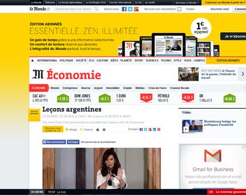 ¿Qué le pasa al diario Le Monde con la Argentina?