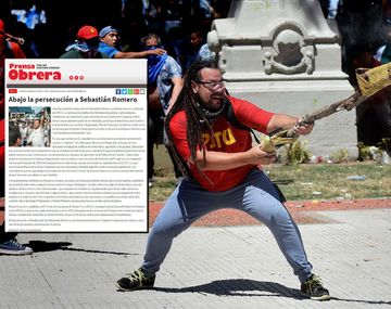 El hombre mortero y el artículo de Prensa Obrera