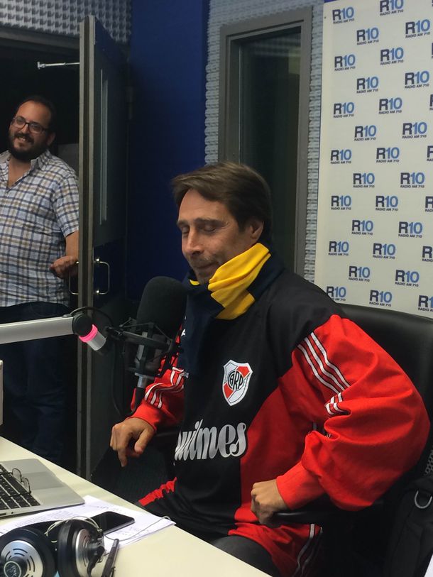#FeinmannCumple: miralo a Eduardo con la camiseta de River