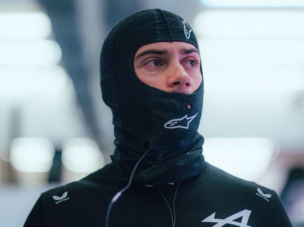 Colapinto se mostró sólido en una nueva prueba de pretemporada: lideró a Alpine en Baréin