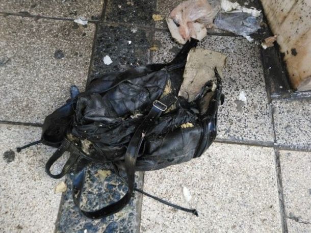 Detonaron una bolsa con pollos en Palermo