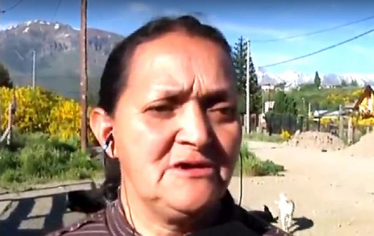 Graciela, la madre de Rafael Nahuel