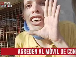 Agredieron al móvil de C5N