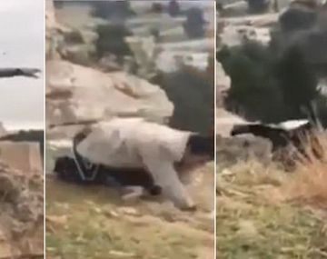 VIDEO: Muere al caer desde un acantilado el día de su cumpleaños al posar para una foto