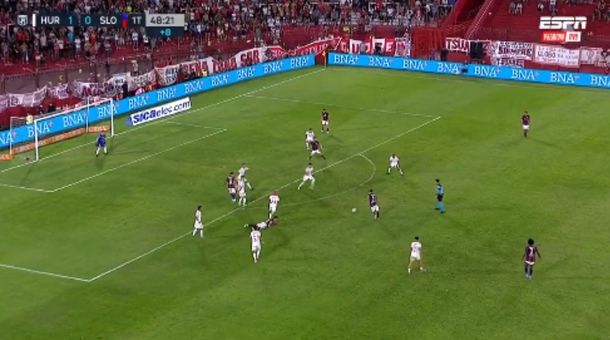 El golazo de San Lorenzo para el 1-1 ante Huracán