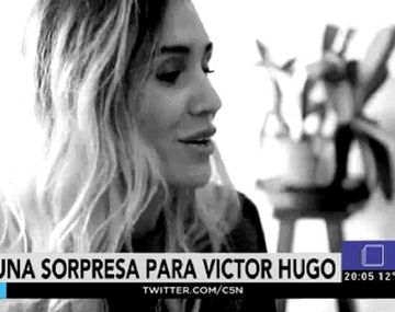 VIDEO: Mirá el emotivo regalo a Víctor Hugo de su hija Paula