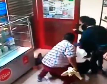 Salvaje robo a un local de celulares