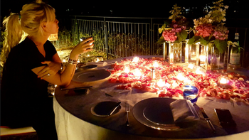 la cena millonaria que icardi le regalo a wanda: platos con oro, hidromasajes y romanticismo la cena millonaria que icardi le regalo a wanda: platos con oro, hidromasajes y romanticismo